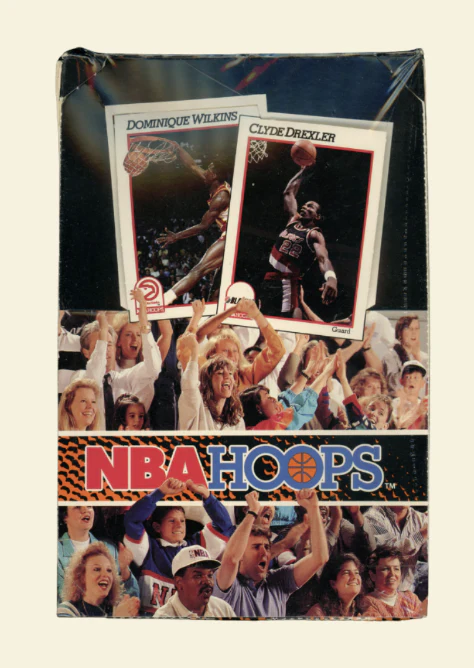 1991-92 NBA Hoops Series 1 Basketball Hobby Box