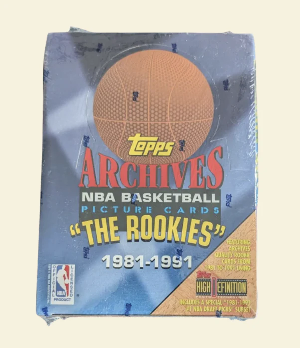 1992-93 Topps Archives Basketball The Rookies 1981-1991 Hobby Box