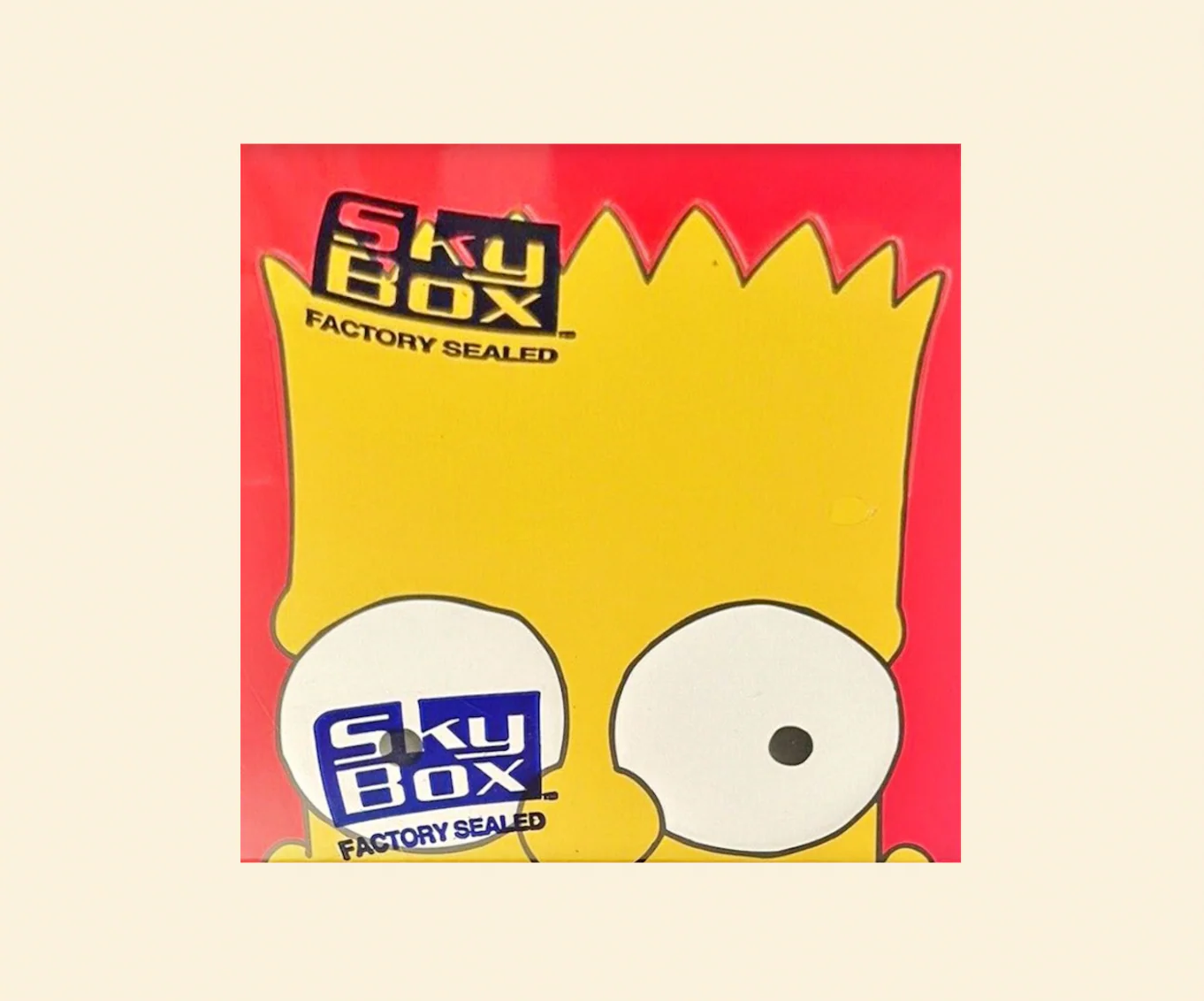 The Simpsons Series 1 Skybox Box