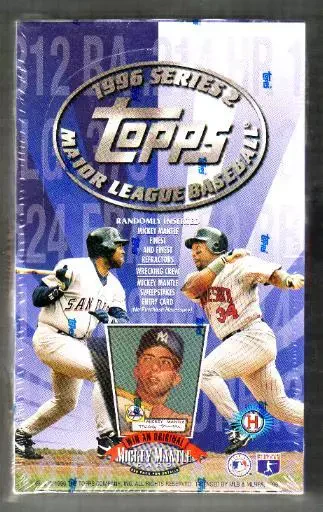 1996 Topps Series 2 Baseball Box