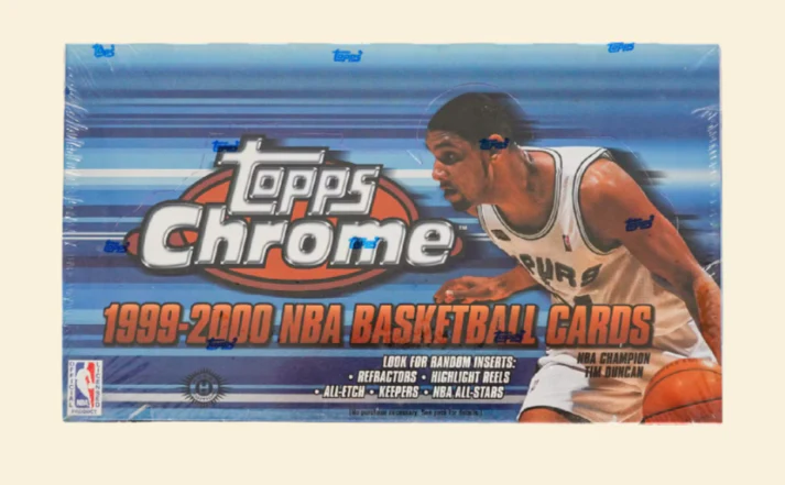 1999-00 Topps Chrome Basketball Hobby Box