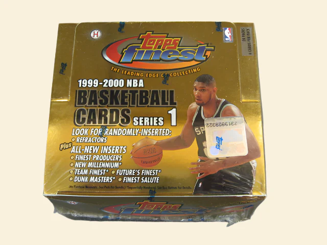1999-00 Topps Finest Basketball Series 1 Hobby Box