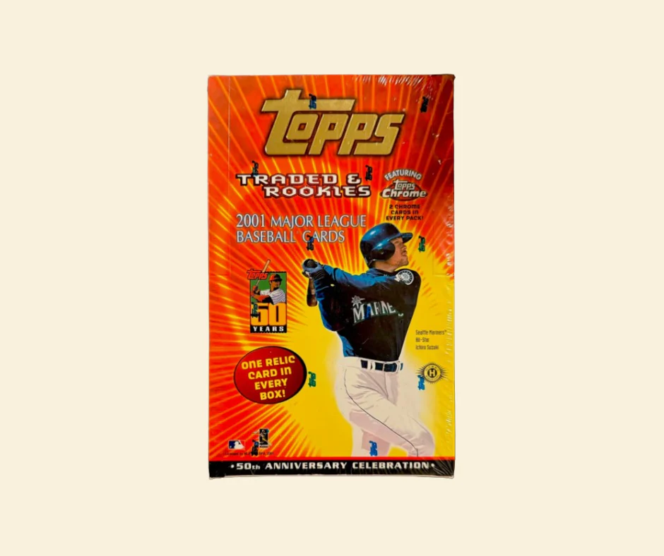 2001 Topps Traded & Rookies Baseball Hobby Box