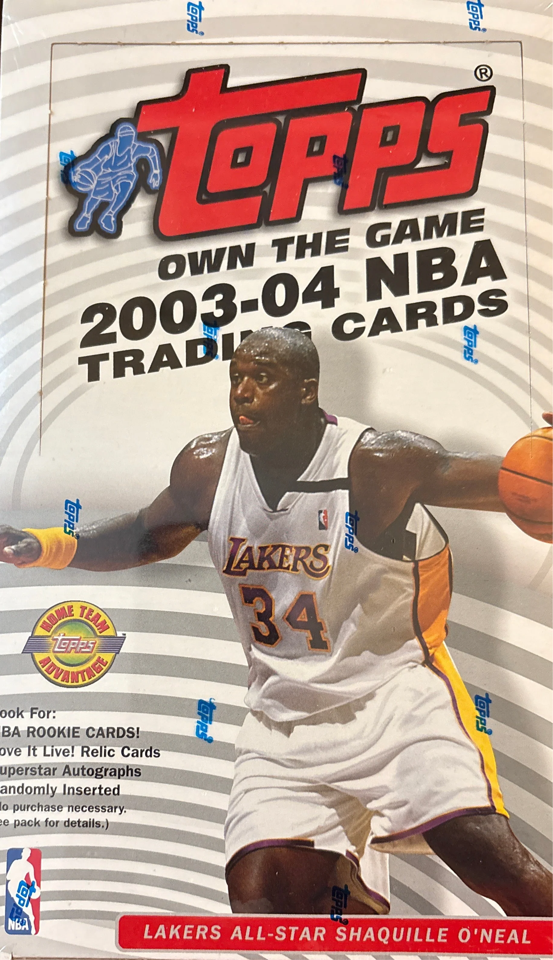 2003-04 Topps Basketball Jumbo Hobby Box *LeBron RC*