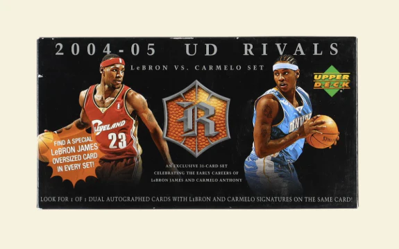 2004-05 Upper Deck Rivals LeBron vs. Carmelo Basketball Set