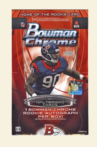 2014 Bowman Chrome Football Hobby Box