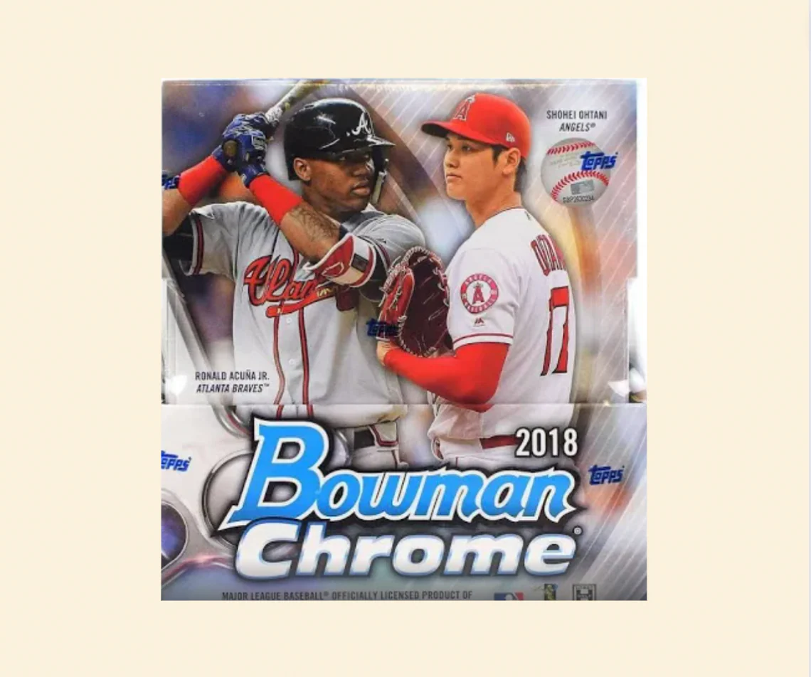 2018 Bowman Chrome Baseball Hobby Box