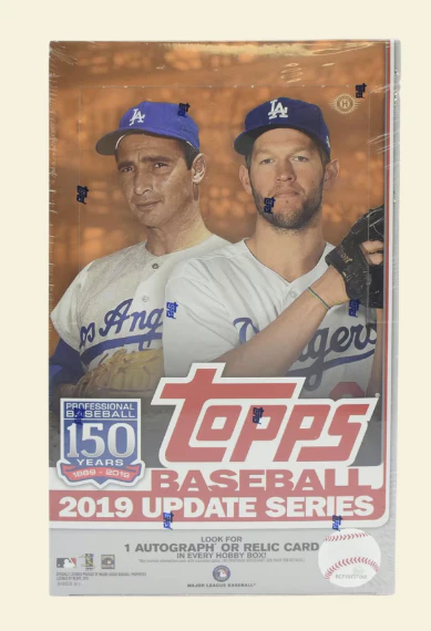 2019 Topps Update Series Baseball Hobby Box