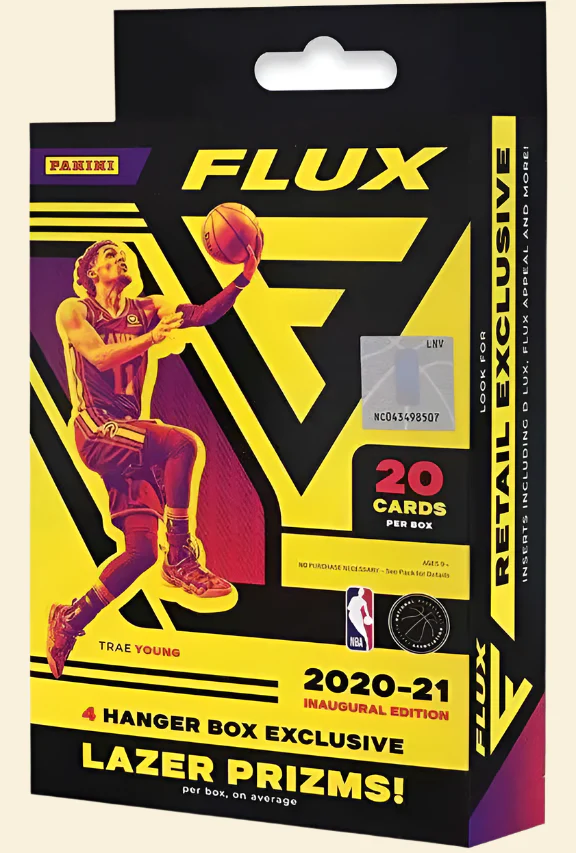 2020-21 Panini Flux Basketball Hanger Box - Lazer Prizms