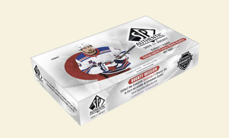 2020-21 Upper Deck SP Authentic Hockey Hobby Box