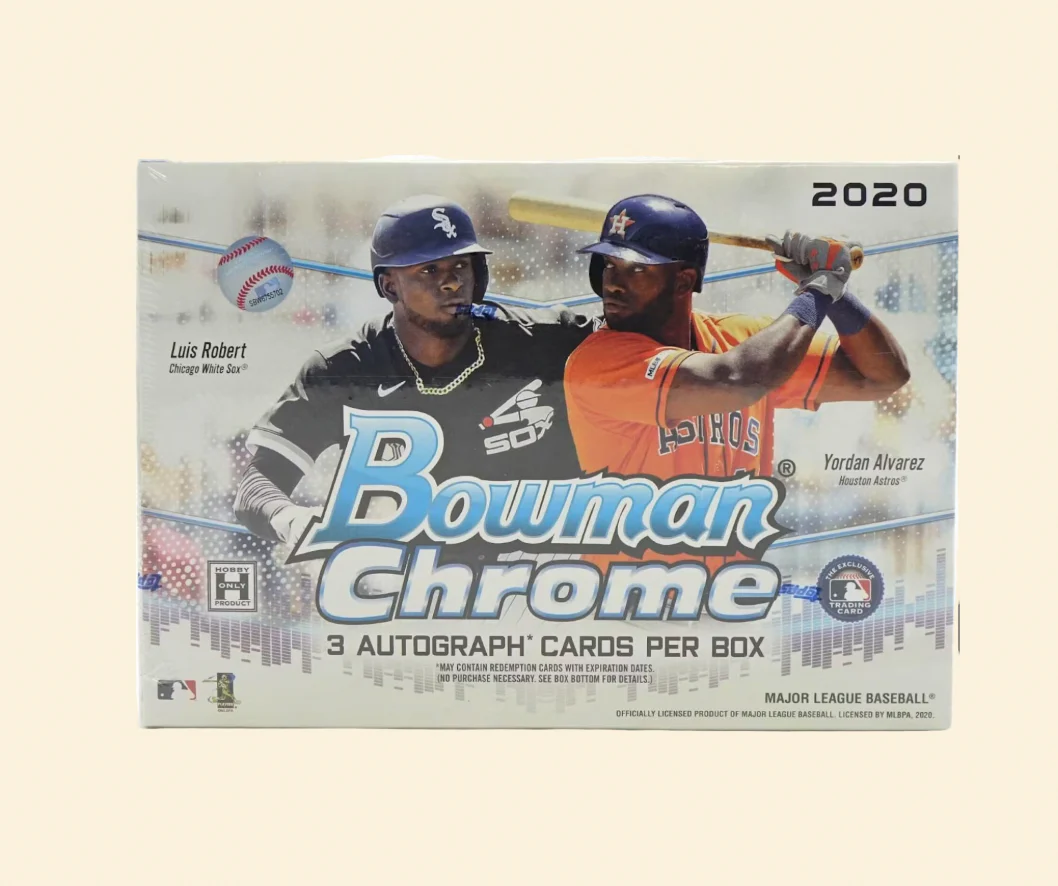 2020 Bowman Chrome Baseball HTA Choice Hobby Box