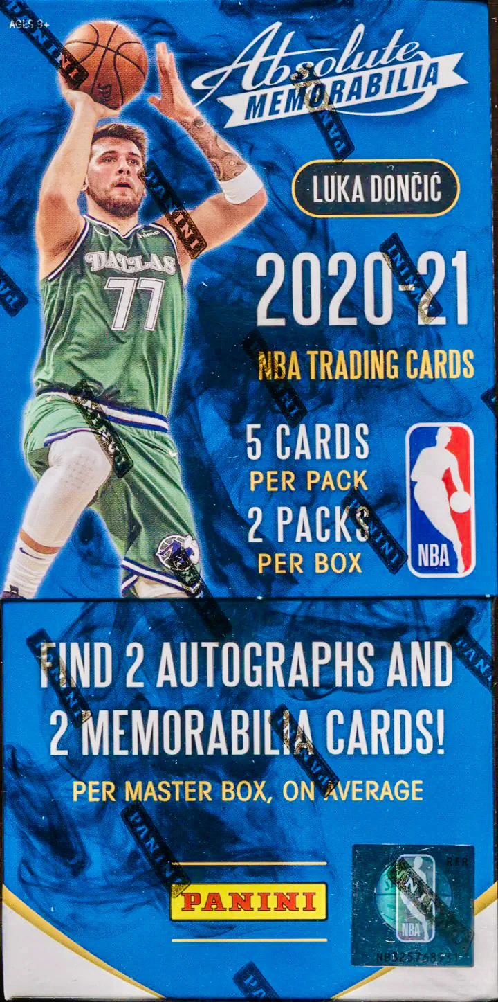2020-21 Panini Absolute Memorabilia Basketball Hobby Box