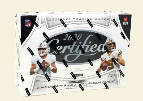 2020 Panini Certified Football Hobby Box