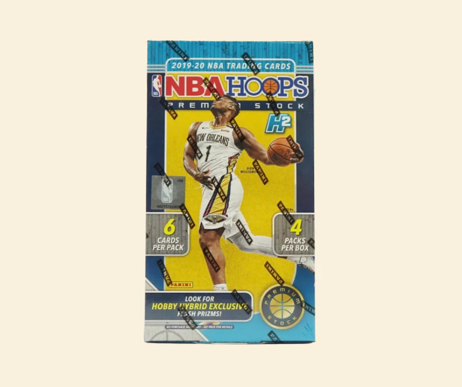2019-20 Panini Hoops Premium Stock Basketball Hobby Hybrid Box