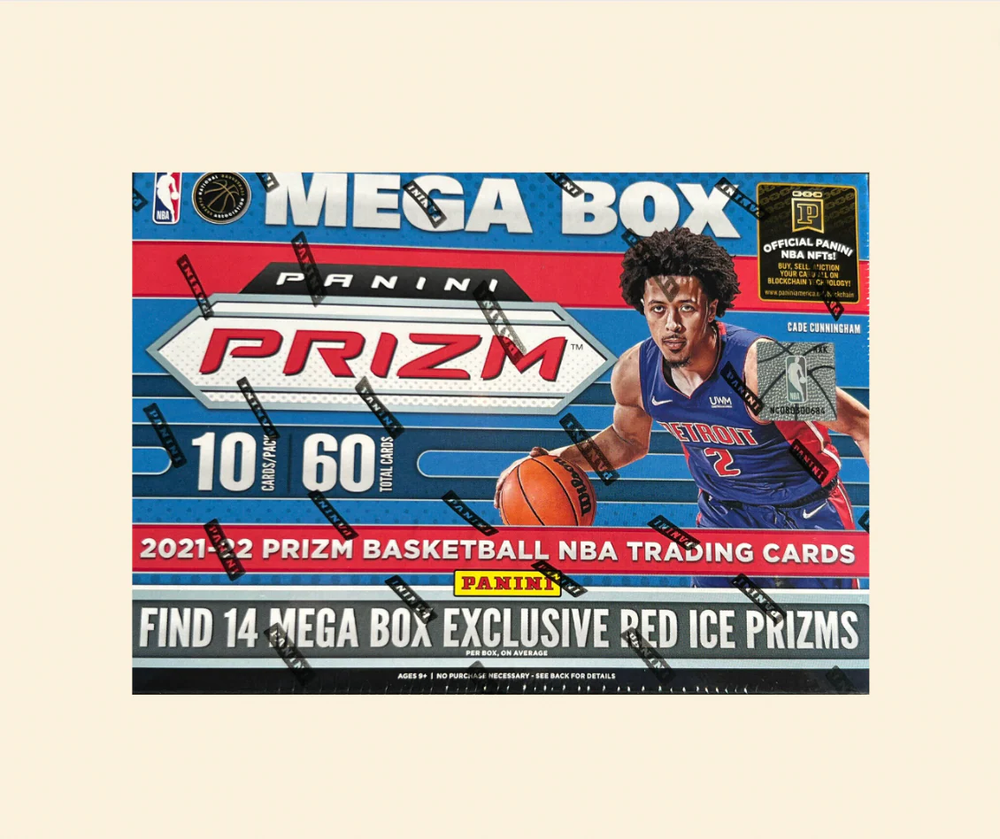 2021-22 Prizm NBA Basketball Mega Box (Red Ice)