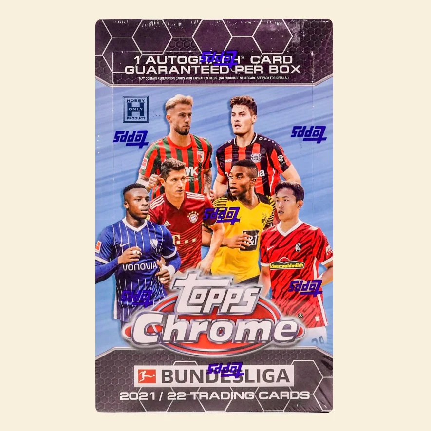 2021-22 Topps Chrome Bundesliga Soccer Hobby Box