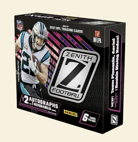 2021 Panini Zenith Football Hobby Box
