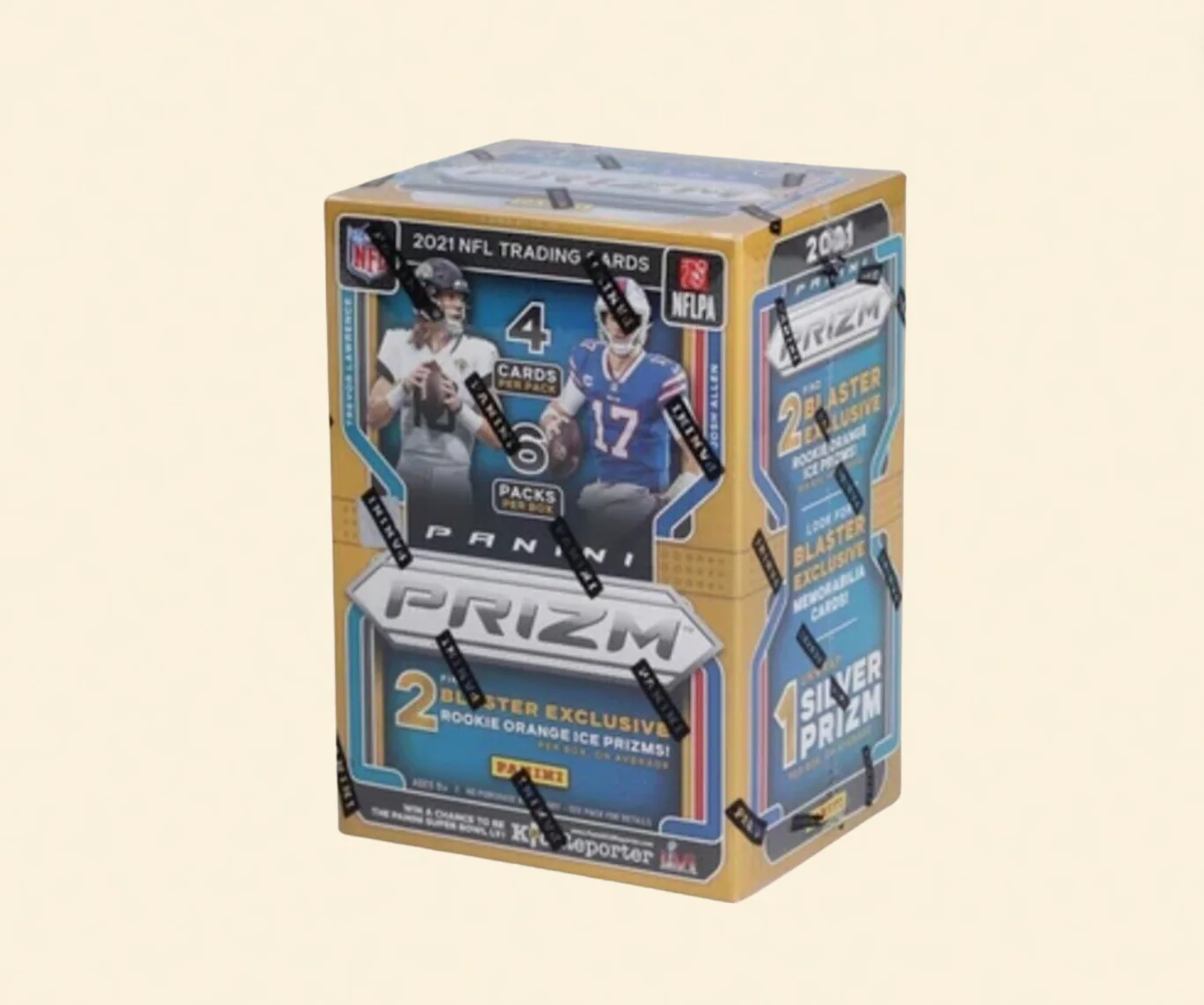 2021 Panini Prizm Football Exclusive Orange Ice Blaster Box