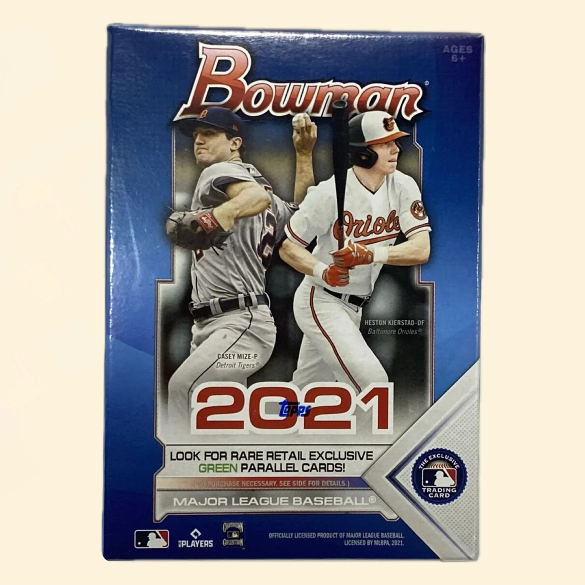 2021 Topps Bowman Baseball Retail Blaster Box