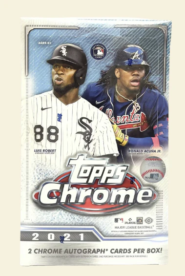 2021 Topps Chrome Baseball Hobby Box