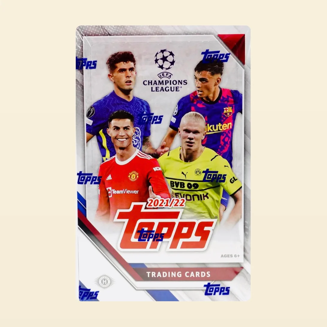 2021-22 Topps UEFA Soccer Champions League Hobby Box