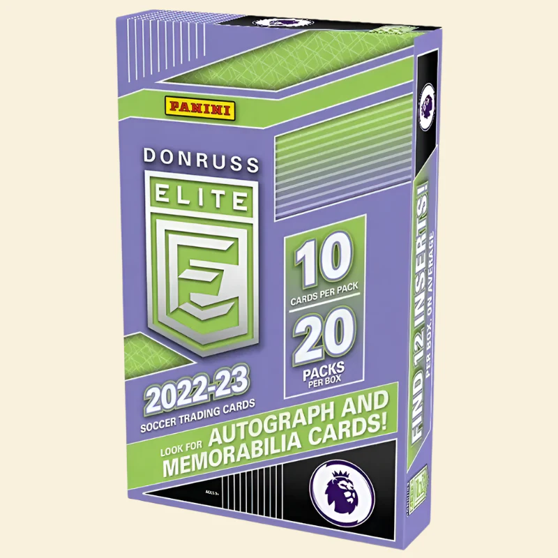 2022-23 Donruss Elite Soccer Premier League Retail Box