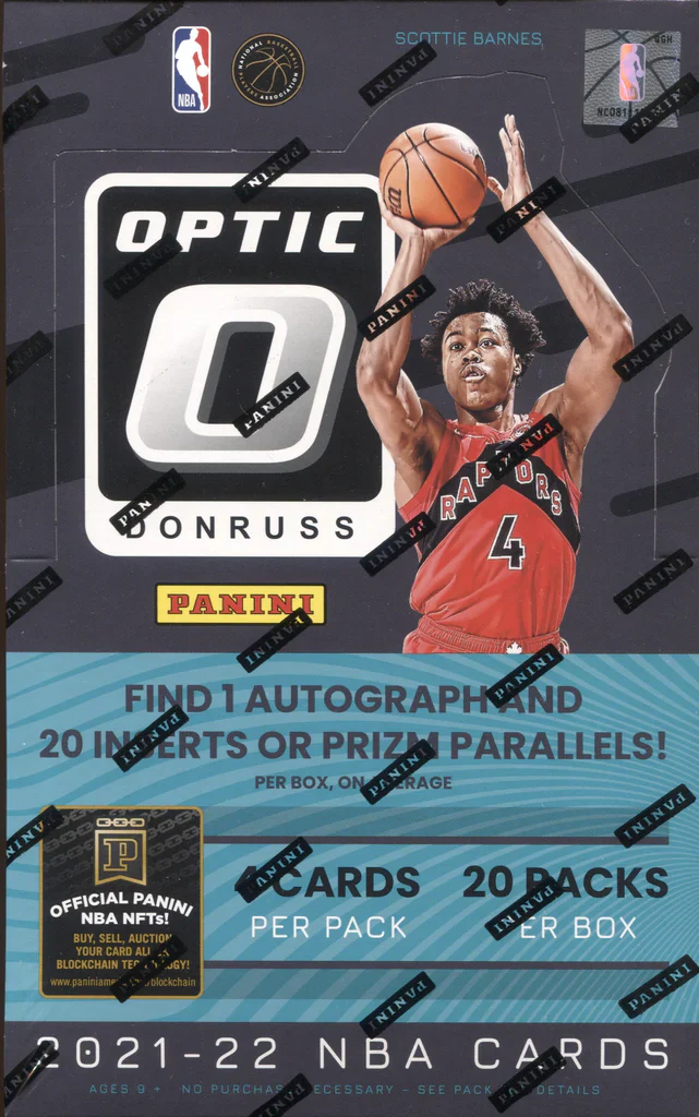 2021-22 Donruss Optic Basketball NBA Hobby Box