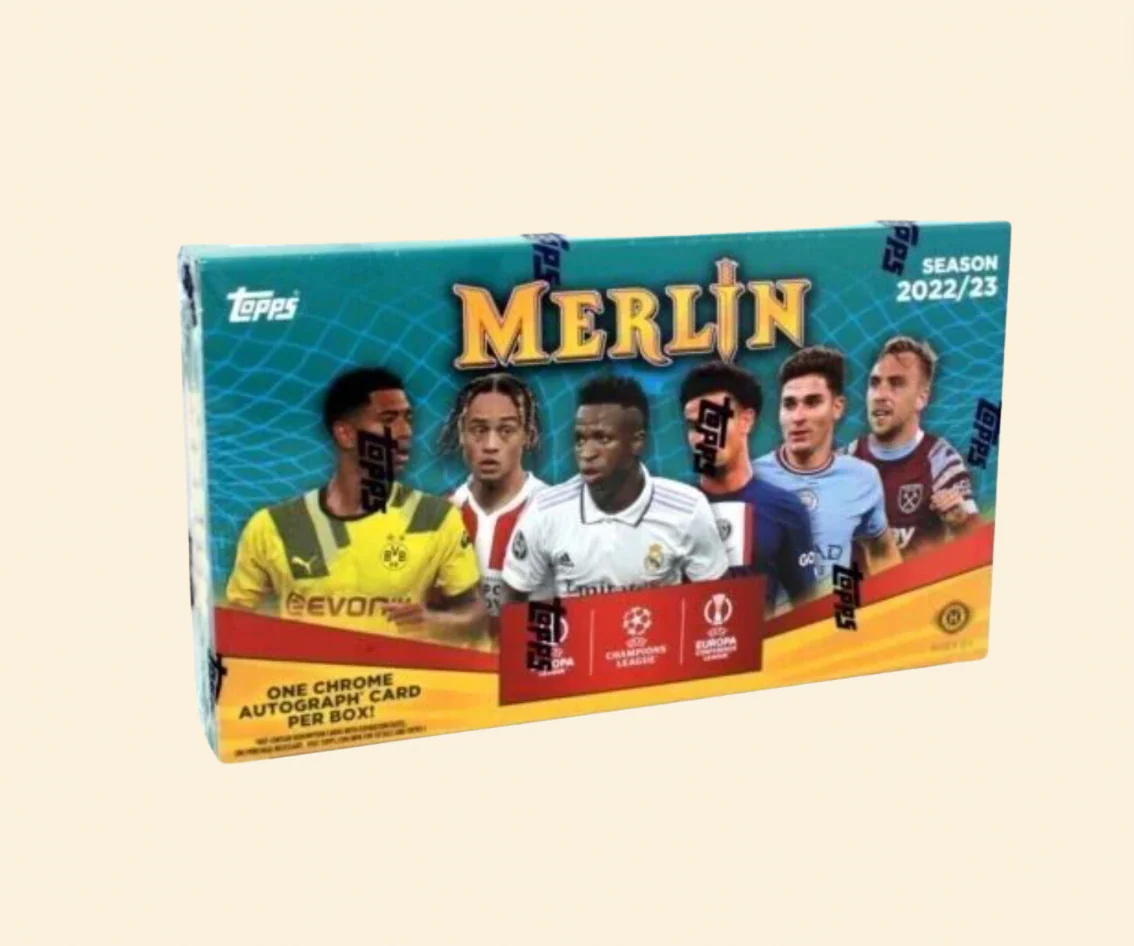 2022-23 Topps Merlin UEFA Soccer Hobby Box