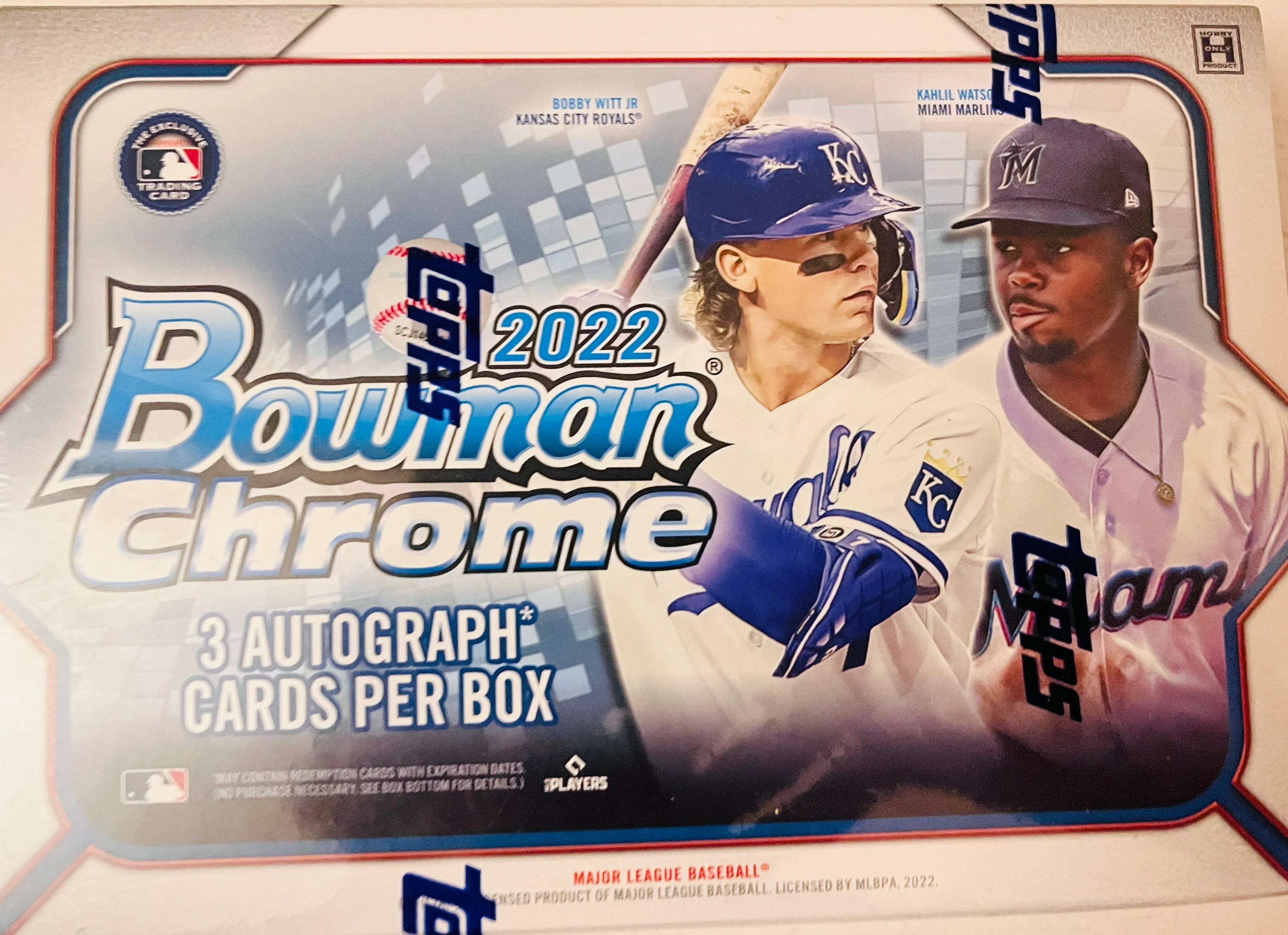 2022 Bowman Chrome HTA Baseball Box