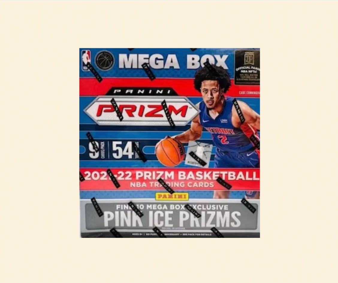 2021-22 Prizm NBA Basketball Mega Box (Pink)
