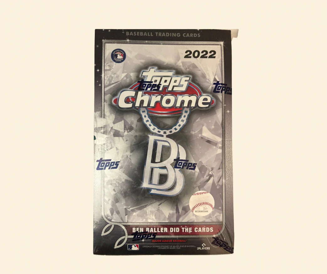 2022 Topps Chrome Baseball Ben Baller Hobby Box