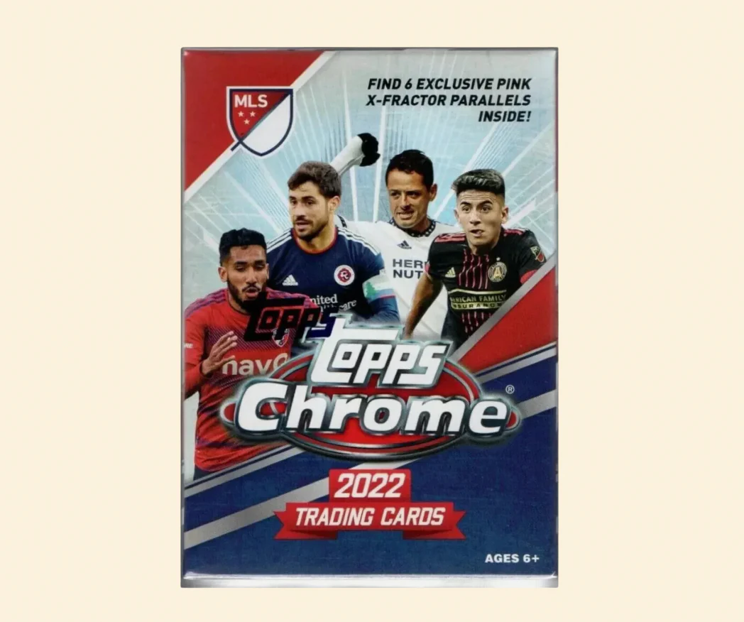 2022 Topps Chrome MLS Soccer Blaster Box