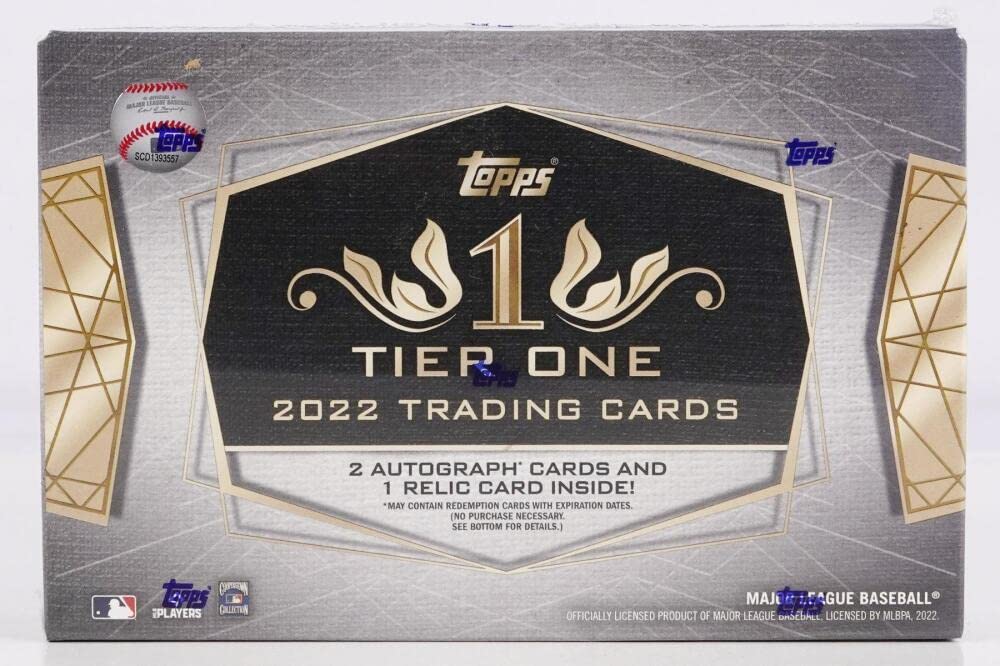 2022 Topps Tier One 1 Baseball Box