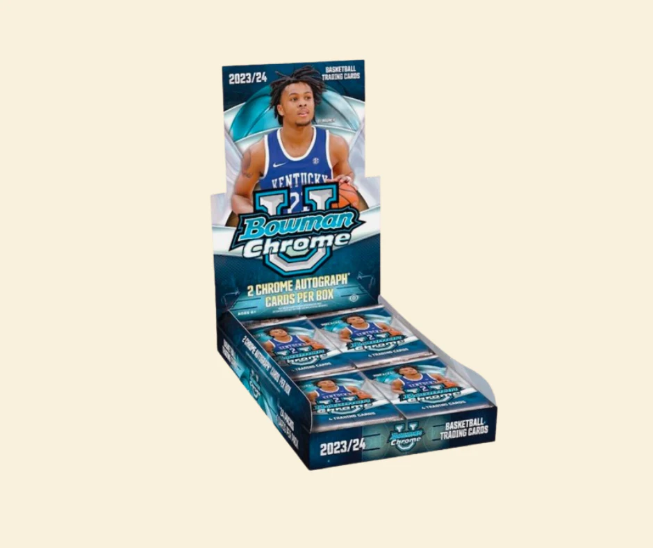 2023-24 Bowman Chrome University Basketball Hobby Box
