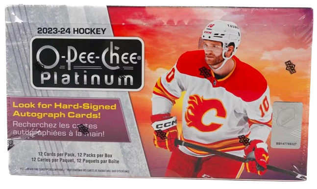 2023-24 O-Pee-Chee Platinum Hockey Hobby Box