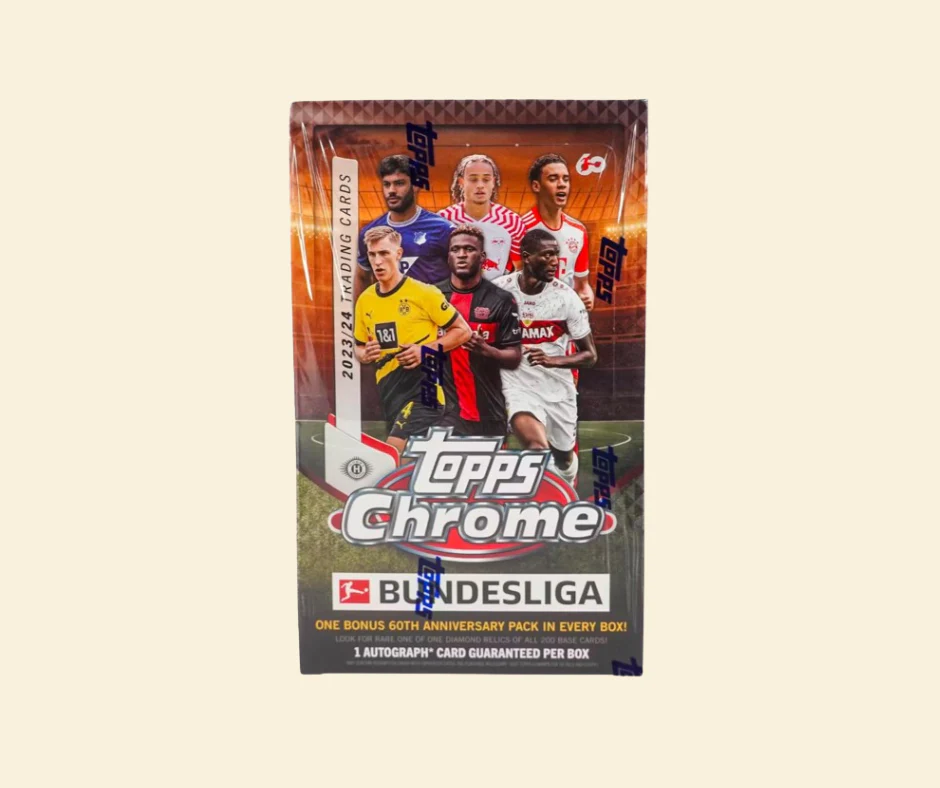 2023-24 Topps Chrome Bundesliga Soccer Hobby Box