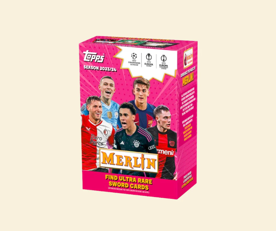 2023-24 Topps Merlin UCC Chrome Soccer Blaster Box