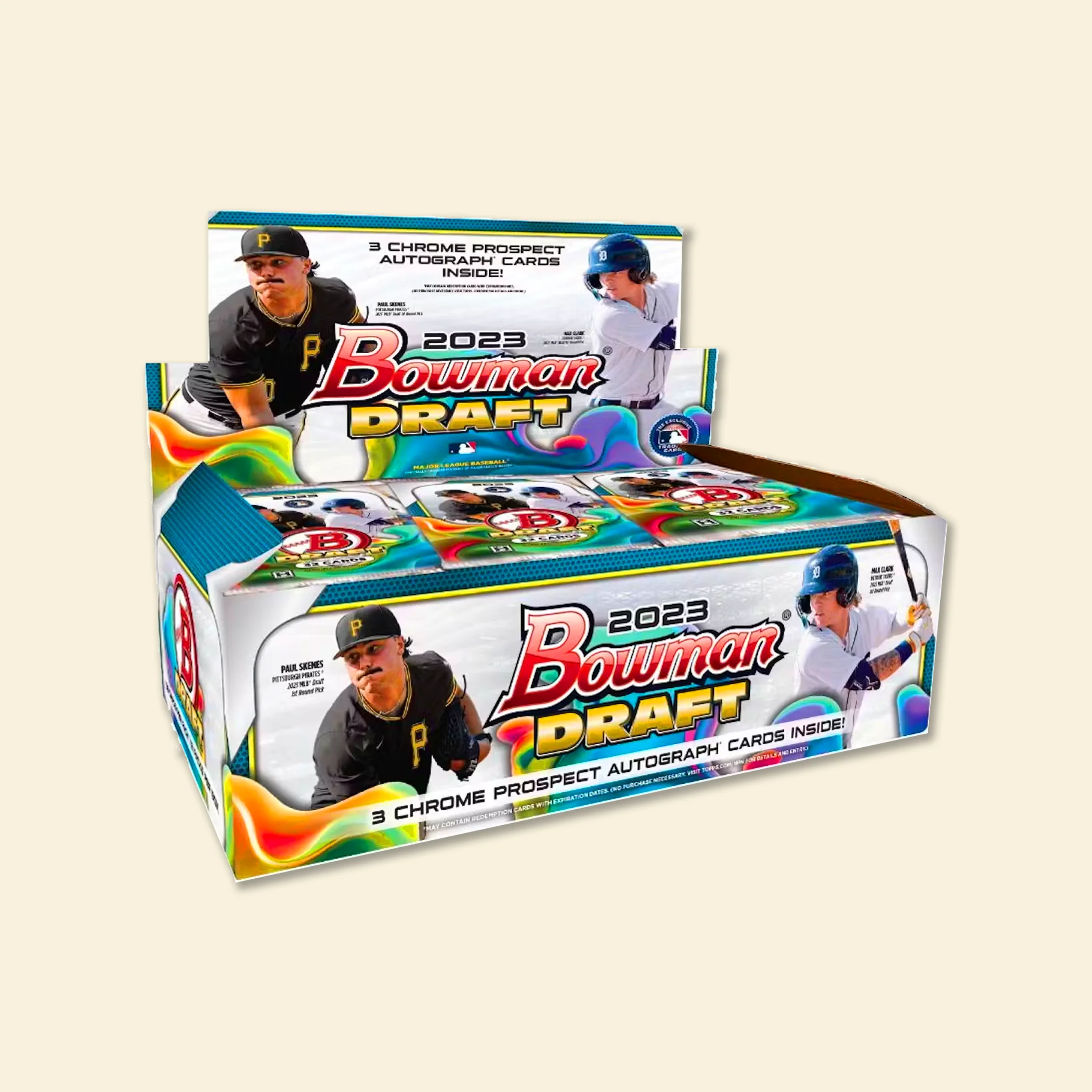 2023 Bowman Draft Baseball Jumbo Hobby Box 3 Autographs