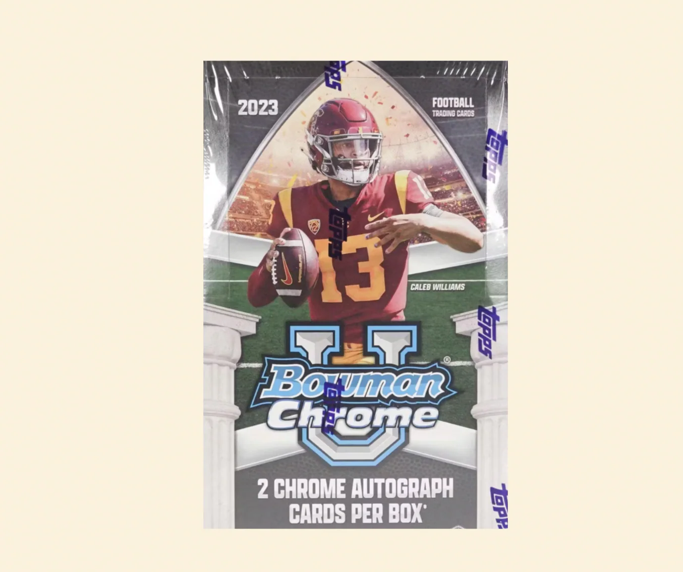 2023 Bowman University Chrome Football Hobby Box