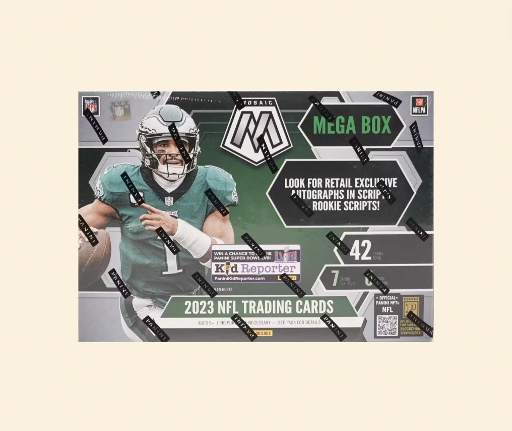 2023 Mosaic NFL Football Mega Box (Reactive Yellow Parallels)