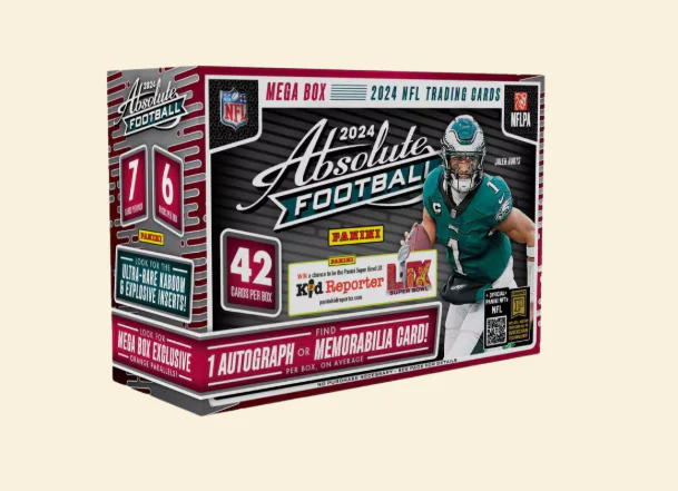 2024 Panini Absolute Football Hobby Mega Box (Orange Parallels!)