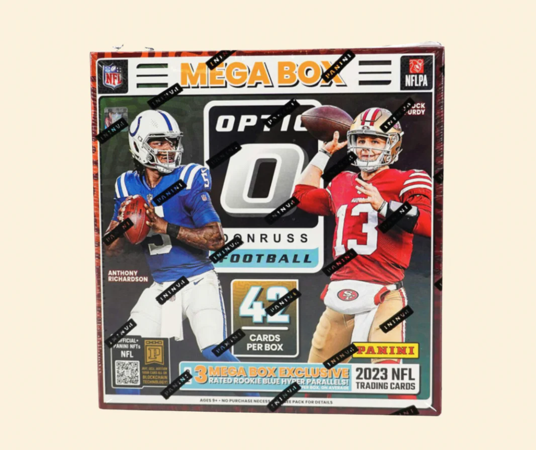 2023 Panini Donruss Optic Football Mega Box (Blue Hyper)