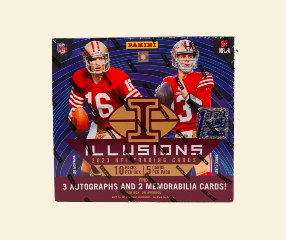 2023 Panini Illusions Football 1st Off The Line FOTL Hobby Box