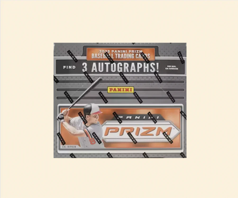 2023 Panini Prizm Baseball Hobby Box