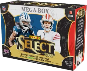 2023 Panini Select NFL Football Mega Box (Black & Green Die Cuts)