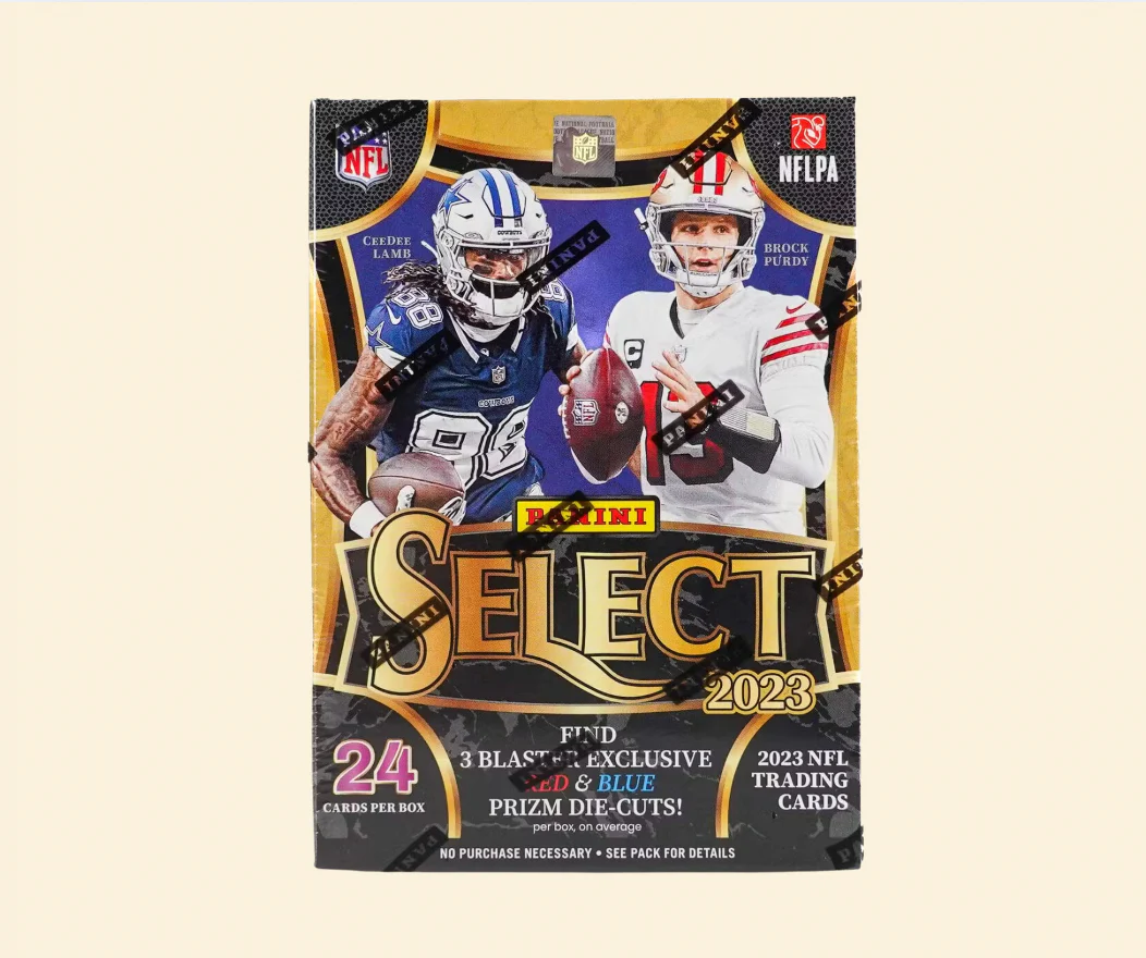 2023 Select Football NFL Blaster Box Green/Yellow Die-Cuts