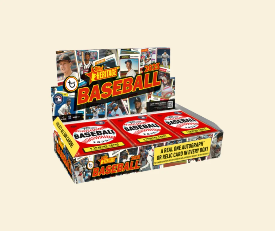 2023 Topps Heritage Baseball Hobby Box