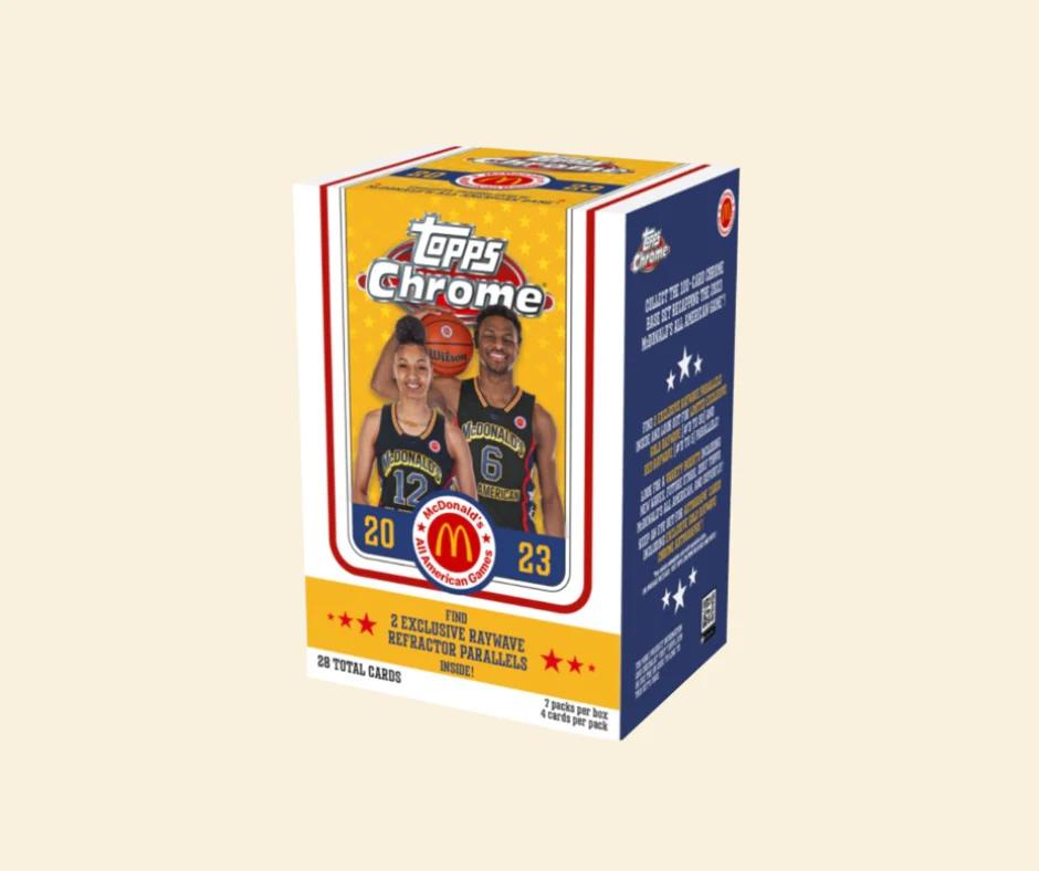 2023 Topps McDonald's All American Chrome Basketball Blaster Box