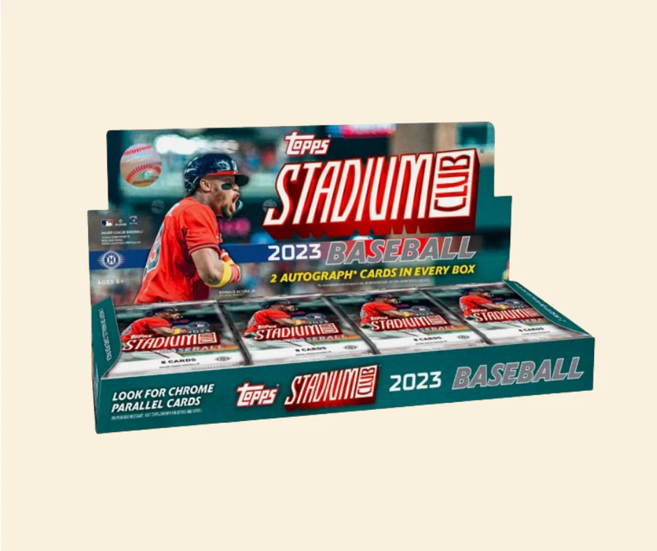 2023 Topps Stadium Club Baseball Hobby Box