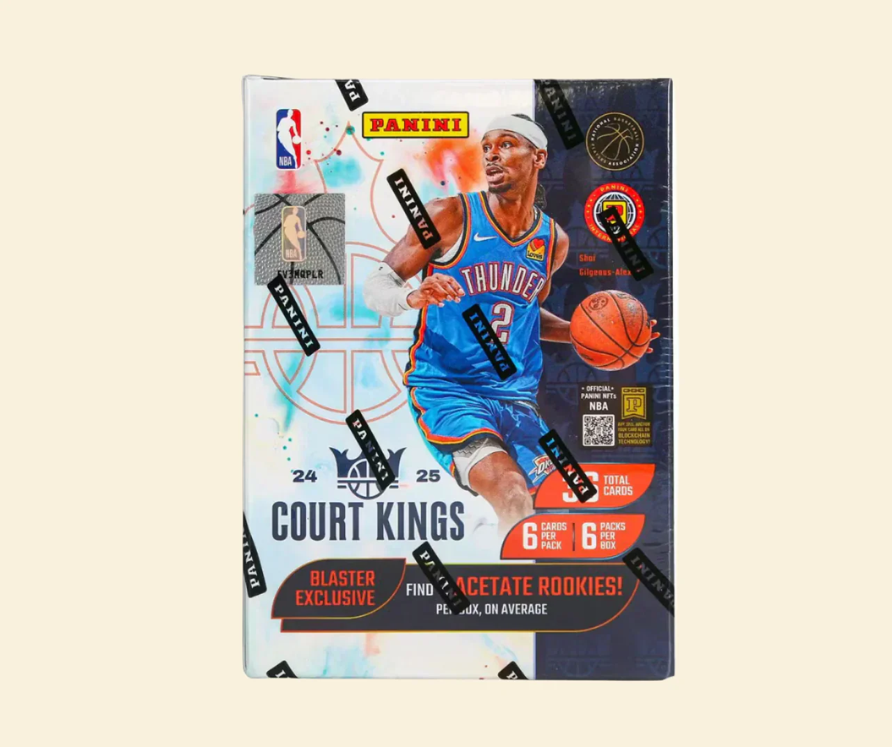 2024-25 Panini Court Kings Basketball Blaster Box